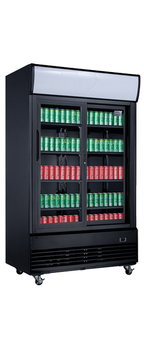 Armoire à boisson vitrée   2 portes