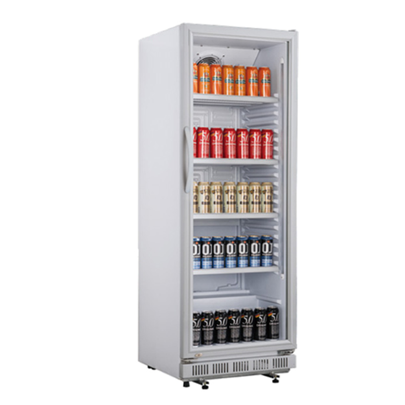 1-Door Glass Beverage Display Fridge